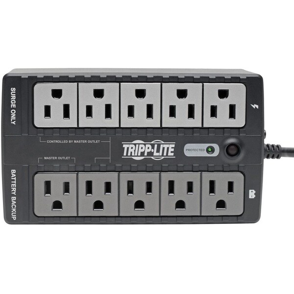 Tripp Lite UPS System, 550VA, Standby, Out: 110/115/120V In: 120V AC - TRPECO550UPS