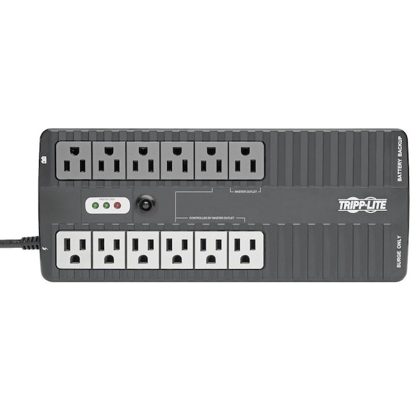 Tripp Lite UPS System, 750VA, Standby, Out: 110/115/120V In: 120V AC - TRPECO750UPS