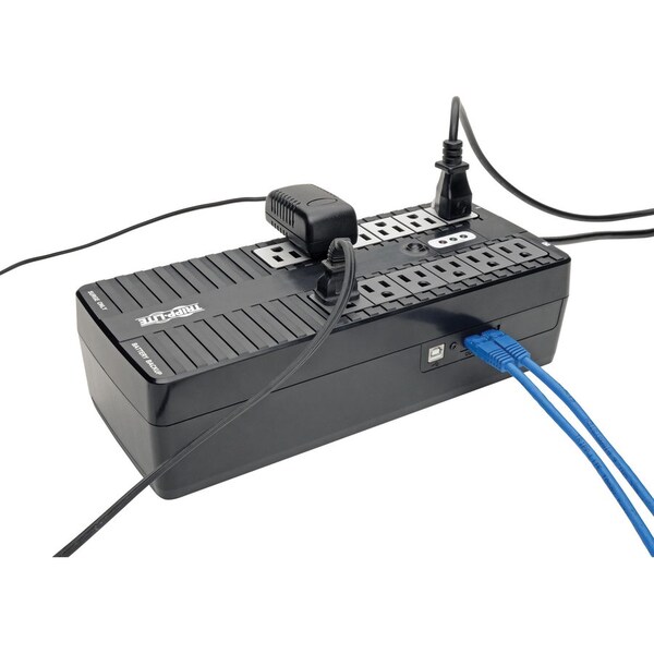Tripp Lite Line Interactive UPS, 900VA, Line Interactive, Out: 110/115/120V In: 120V AC - TRPINTERNET900U