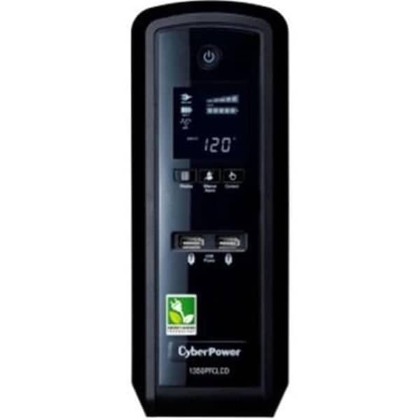 Cyberpower UPS System, 1350VA, Line Interactive, Out: 120V AC In: 120V AC - CY87612