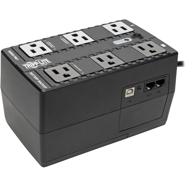 Tripp Lite UPS System, 350VA, Standby, Out: 110/115/120V In: 120V AC - TRPECO350UPS