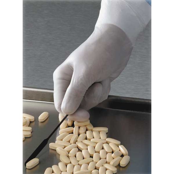 Guantes desechables de vinil Duratouch Duratouch34-725, 2.8 mil Palm, Vinil, sin talco, M (8), 100 PK, Transparente - 34-725