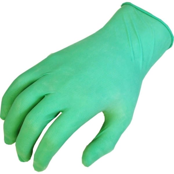 Guantes Desechables de Látex Best Glove, Látex, L, 100 pz, Verde - 845-1005L