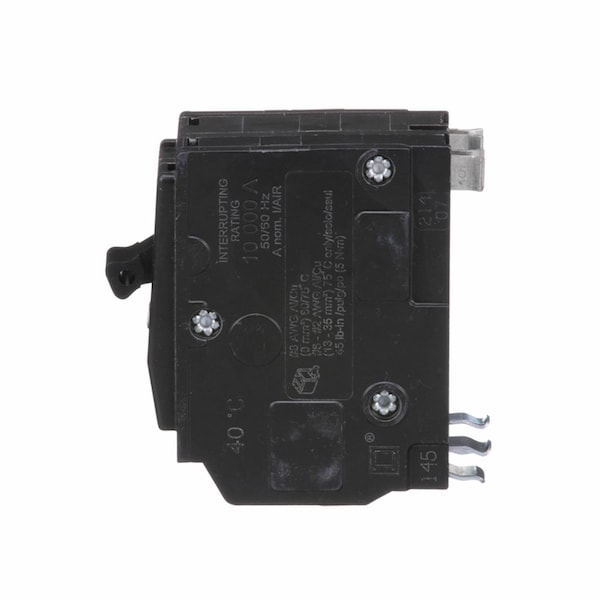 Square D Miniature Circuit Breaker, QO Series, 50A, 2 Pole, 120/240V AC, 10kA at 120/240V AC - QO250CP