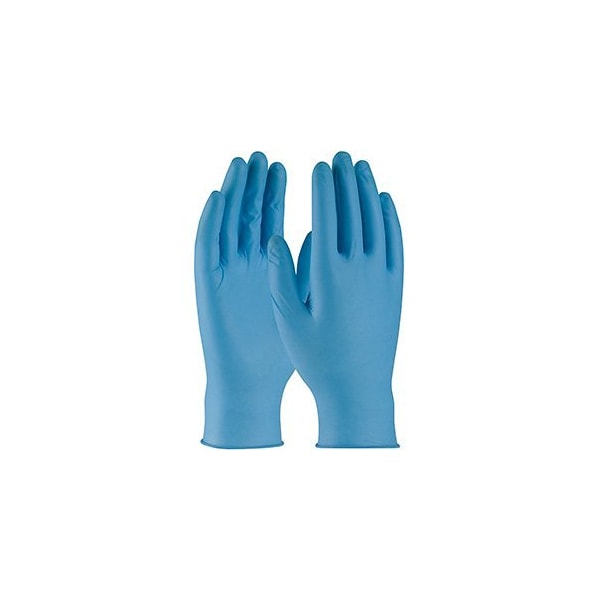 Guantes Desechables Pip Ambi-dex Super 8, 0.2mm de Palma, Nitrilo, con Polvo, Talla M, 50 Pzas, Azules - 63-338/M