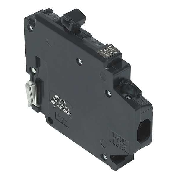 Challenger Miniature Circuit Breaker, UBITBA Series, 15A, 1 Pole, 120/240V AC, 10kA at 120V AC - UBITBA115L