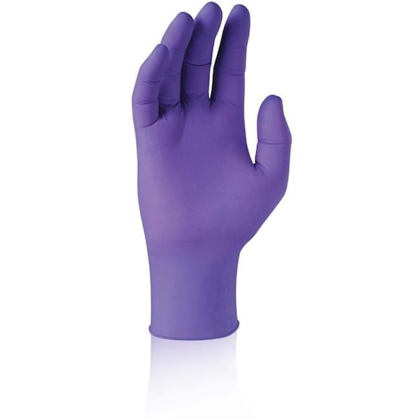 Guantes de examen de nitrilo Kimberly-Clark Professional, 6 mil de grosor, nitrilo, tamaño L, color morado - KCC55083CT