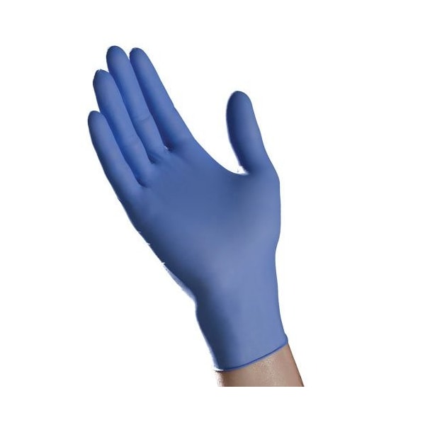 Guantes de Examen de Nitrilo Tradex Intl, Nitrilo, XS, 200 piezas - NXS402