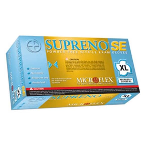 Ansell Supreno, Guantes de Examen de Nitrilo, Nitrilo, M, Azul Violeta - MFX-SU690M