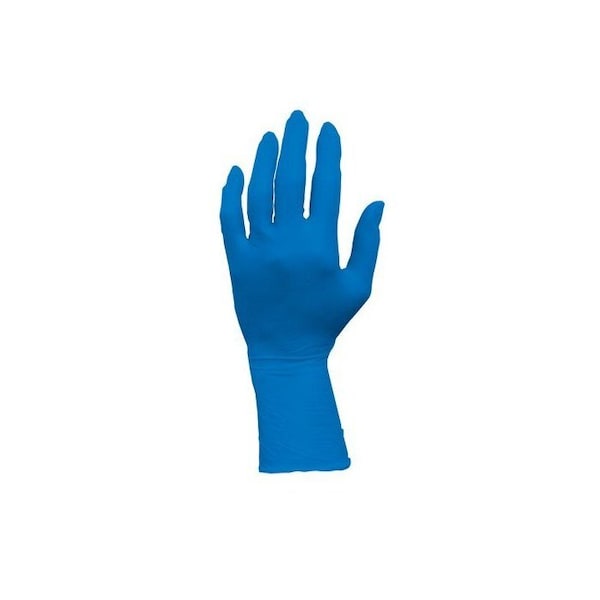 Guantes de Examen de Nitrilo Hospeco, Nitrilo, Sin Polvo, S, Paquete de 50, Azules - GL-N113FS