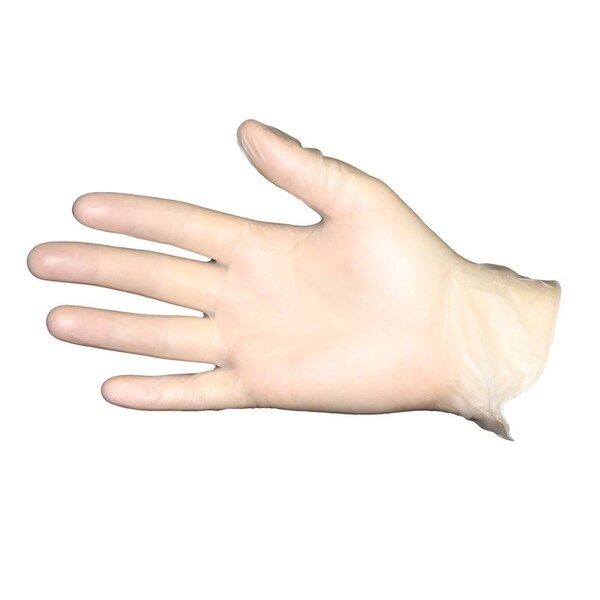 Guantes Desechables de Vinilo de Impact Products, Vinilo, sin Polvo, Talla M, Paquete de 100 - 8608M