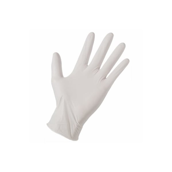 Guantes desechables de nitrilo de Big Time Products, 4 mil de grosor en la palma, de nitrilo, talla única, color azul - 13590-14WM