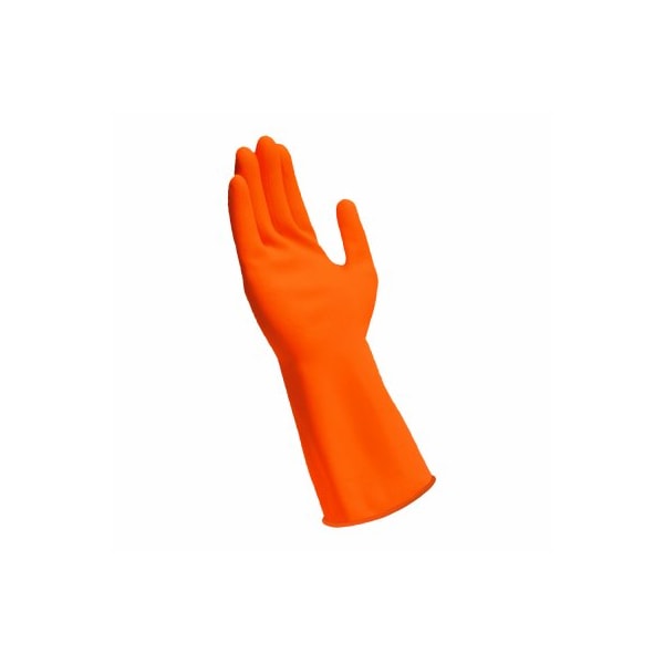 Guantes Desechables de Nitrilo de Big Time Products, Nitrilo, L, Naranja - 13103-26