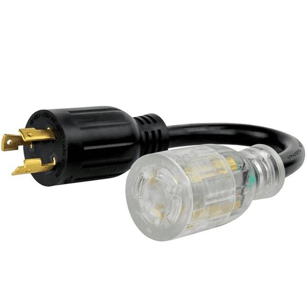 Reliance Controls Reliance Controls 3002285 10-3 SJTW 120V 12 in. Inverter Generator Adapter Cord - 3002285