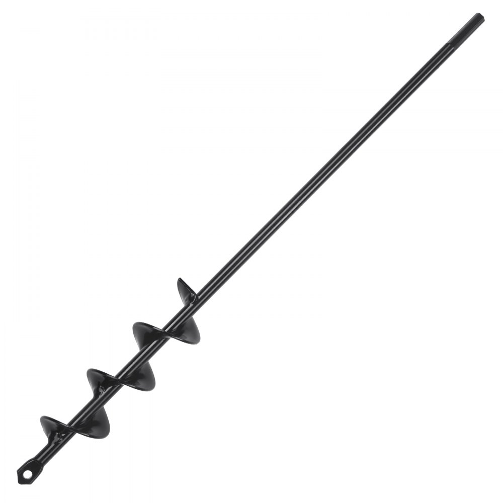 VEVOR Auger Drill Bit for Planting, 1.6 x 16.5 inch Garden Auger Drill Bit, Spiral Drill Bit for Bulbs Planting & Holes Digging, 3/8" Hex Drive Drill - LXZTHS16IN164FXY7V0