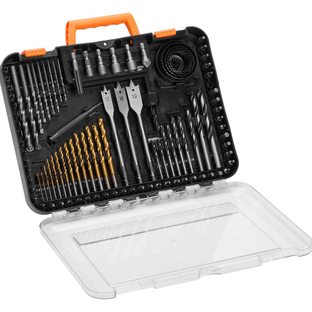 VEVOR Drill Bit Set 100PCS Screwdriver Bit Set with Carrying Case Multi-purpose - CJZHQZTZ111PAG8NYV0