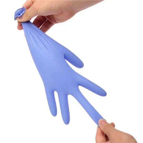TouchFlex, Guantes de Examen de Nitrilo, 3.5 mil de Grosor en la Palma, Nitrilo, Sin Polvo, S, Paquete de 10, Lavanda - NGPF7001-V