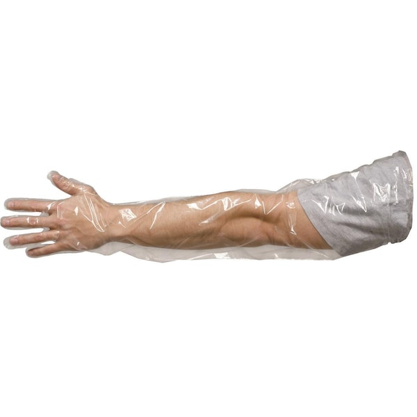 Guantes Desechables de Polietileno de Agri Pro Enterprises, Talla Única, Paquete de 100, Transparentes - 429600