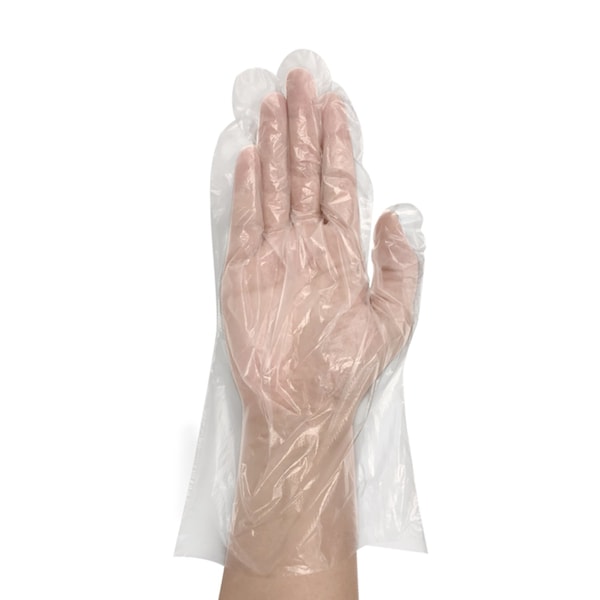 Guantes desechables de polietileno de alta densidad Kleen Chef, sin polvo, tamaño S, paquete de 525, transparentes - BL-KCFS-ES-HDPE-CLDG-01-S
