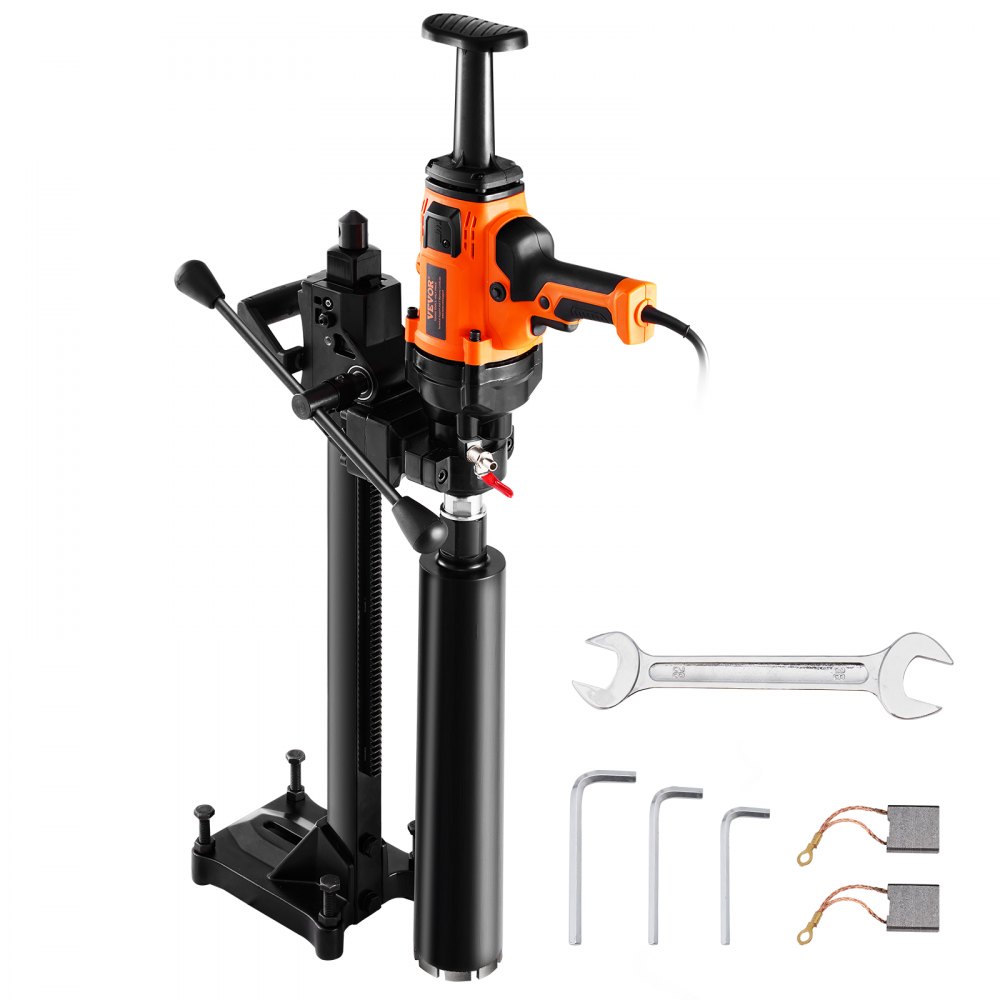 VEVOR Core Drill Machine 0.8-6.3in Dia 2000W Handheld and Stand Core Drill Rig - SCJGSZKJ6YCYM6E1DV1