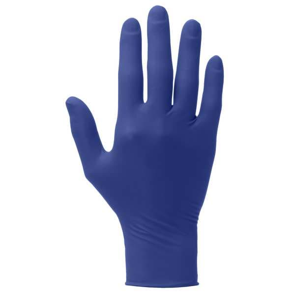 Kimtech Kimtech, Guantes Desechables, 4.7 mil Palm, Nitrilo, Sin Polvo, XS, 200 PK, Azul - 62825