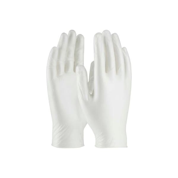 Pip Ambi-dex 64-V2000, Guantes Desechables de Vinilo, 4 mil en la Palma, Vinilo, Sin Polvo, 2XL, Paquete de 100, Blanco - 64-V2000PF/XXL
