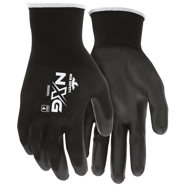 Guantes de seguridad sumergidos Mcr, negros, M, paquete de 12 - 96699M
