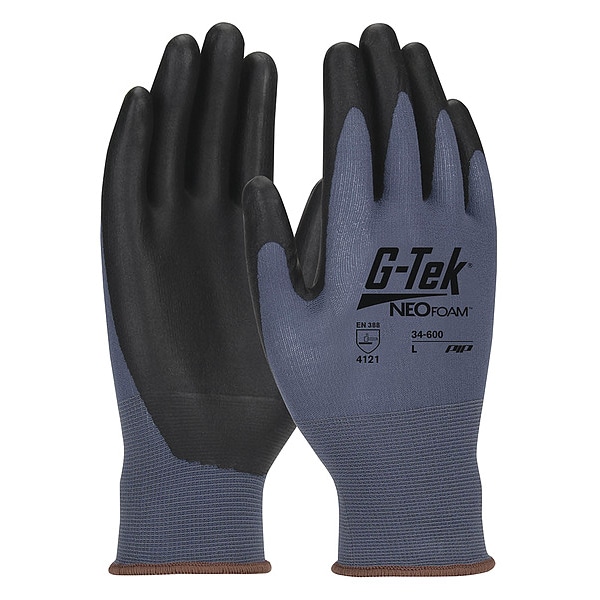 Guantes de punto Pip, L, Punto sin costuras, PR, PK12 - 34-600