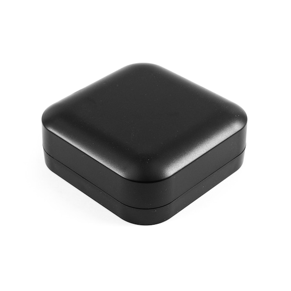 Hammond Polycarbonate Electrical Enclosures, 4.72 in H, 1.77 in D, 4.72 in W, NEMA 4, 4X, 6, 6P, 12, 13 - 1557D2BK