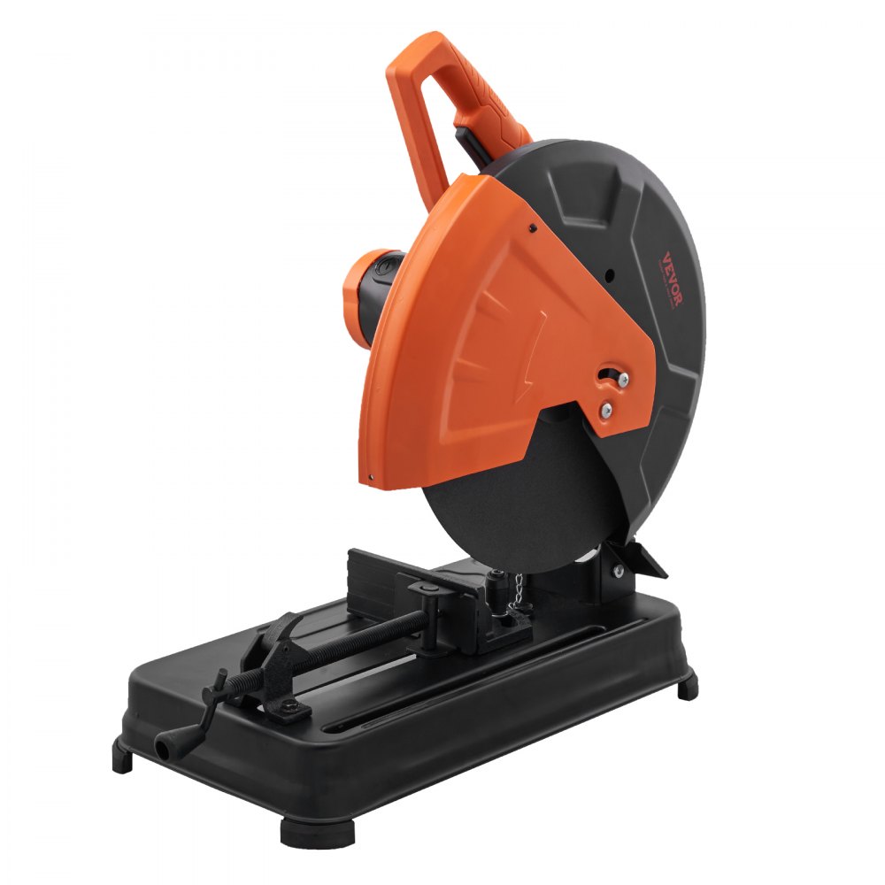 VEVOR Abrasive Chop Saw, 14"/355mm Blade Diameter Cut Off Saw, 2300W 3600RPM Steel Cutting Machine, 0-45° Adjustable Angle Miter Saw for Cutting Metal Cutting Chop Saw for Steel/Rebar/Iron/Aluminum - SLQGJYC146AZNZ2KXV1
