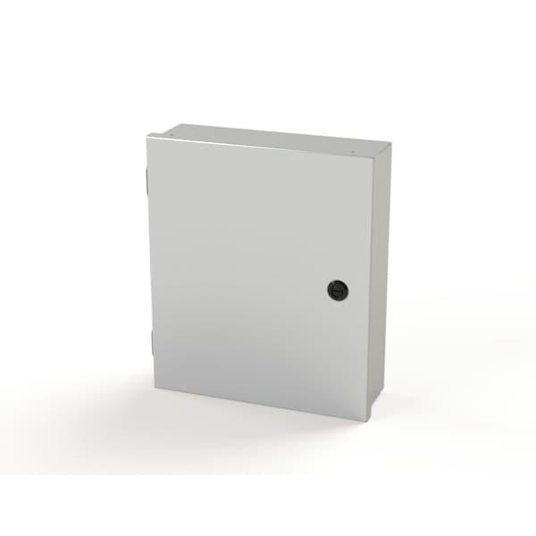Saginaw Control & Engineering Carbon Steel Electrical Enclosures, 14 in H, 4 in D, 12 in W, NEMA 1 - SCE-14N1204LP