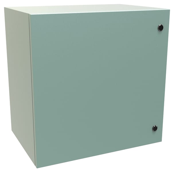 Hammond Steel Electrical Enclosures, 24 in H, 16 in D, 24 in W, NEMA 4, Hinged - EN4SD242416GY