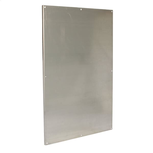Wiegmann Back Panel, 39 in. H x 39 in. W, Carbon Steel - NPDD4242G