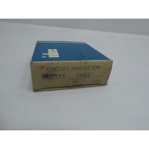 Idec Miniature Circuit Breaker, 1A, 1 Pole, 250V AC - NRC111 1AAA