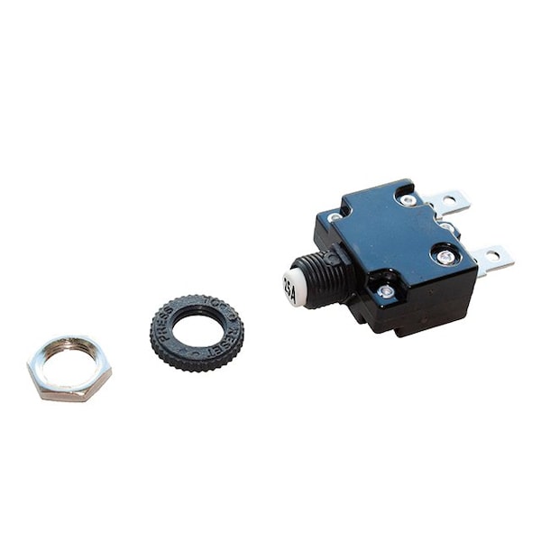 Optifuse Thermal - Push to Reset, 50VDC 250VAC 25A - CBW57-PS-25A-5X