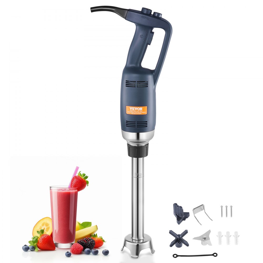 VEVOR Commercial Immersion Blender 350W Heavy Duty Hand Mixer for Soup Sauces - ZXSCJBQ350WBFMXPAV1