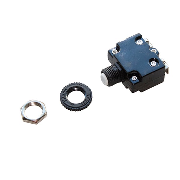 Optifuse Thermal - Push to Reset, 50VDC 250VAC 30A - CBW57-PB-30A-WX
