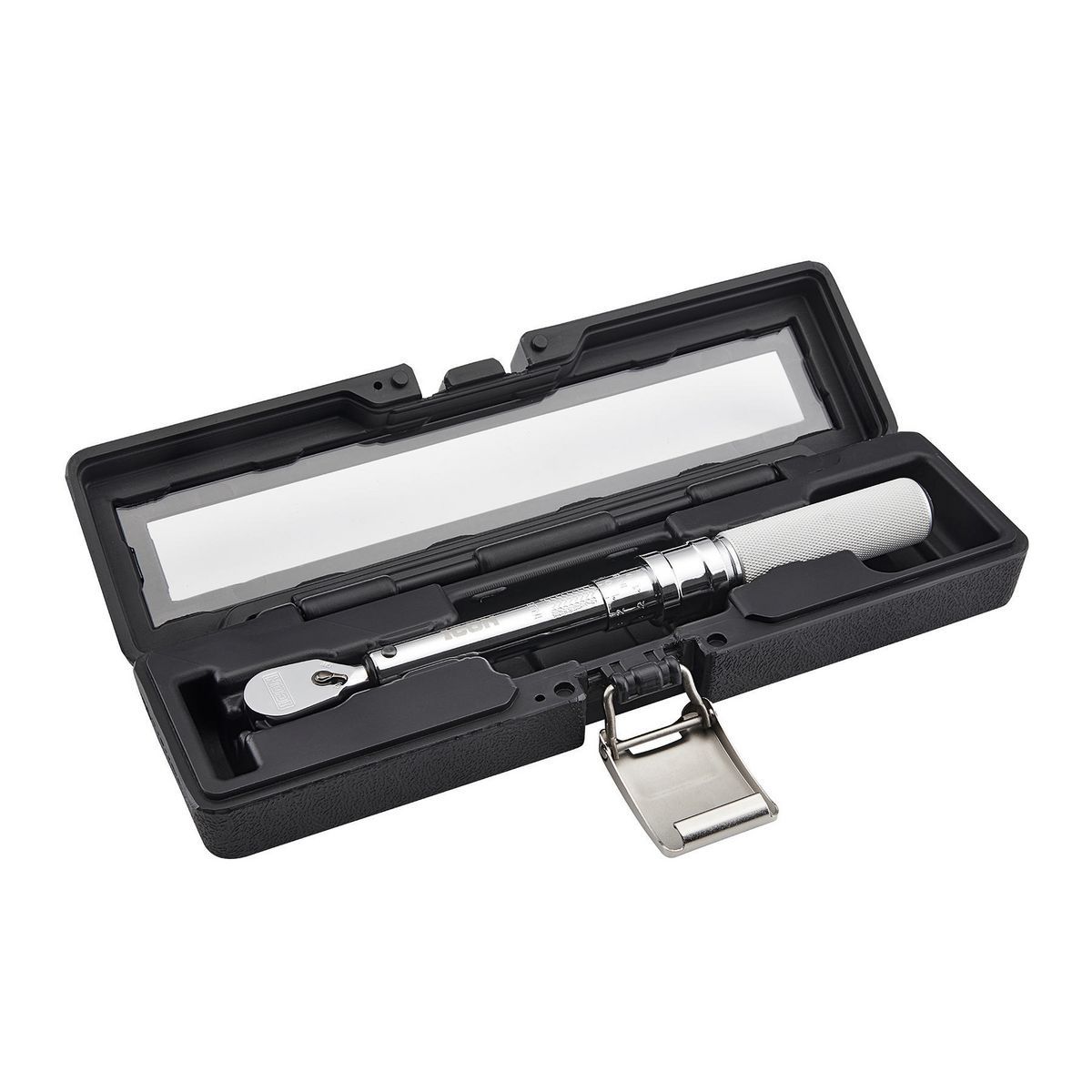 Llave dinamométrica compacta profesional de clic de 3/8 de pulgada, rango de 40-200 pulgadas-libra - 56614