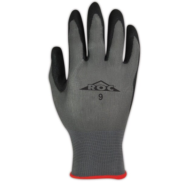 Guantes recubiertos de palma con agarre NitriX de Magid ROC GP500, paquete de 12 - GP500-10