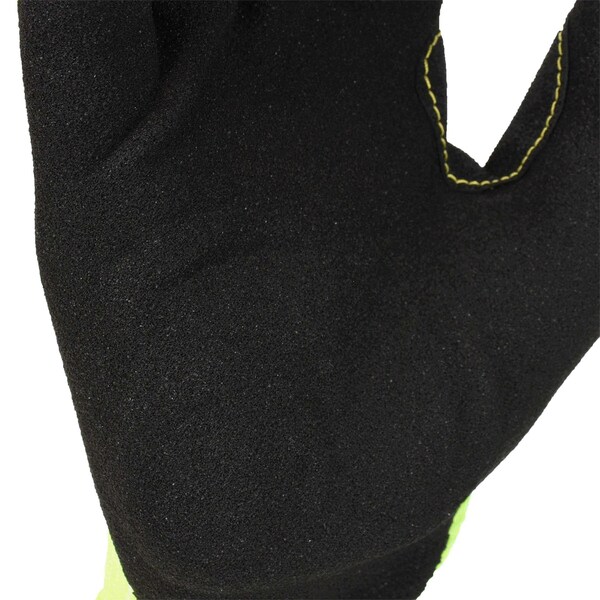 Guantes Radians Hi Vis para trabajo con palma acolchonada y TPR-L PR - RWG23L