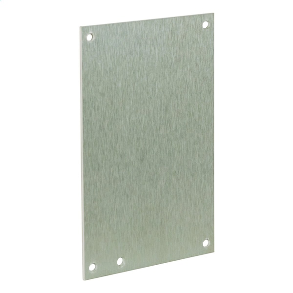 Wiegmann Back Panel, 5 in. H x 3 in. W, Aluminum - P0604AL