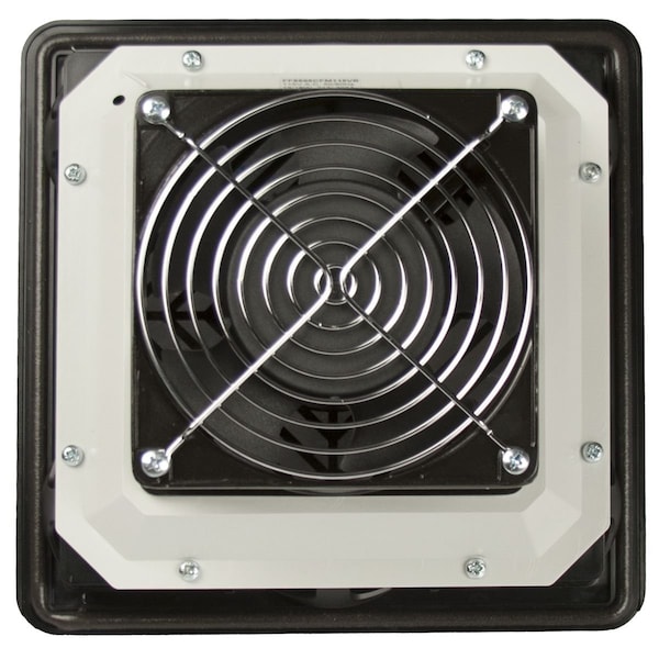 Wiegmann Filter Fan, 10 in. H x 10 in. W x 5 in. L, ABS - FF101082CFM48VB