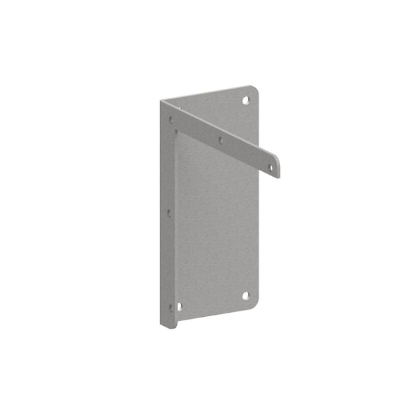 Wiegmann Bracket Hanger, 6 in. H x 4 in. W x 7 in. L, Stainless Steel - SSJWBH4