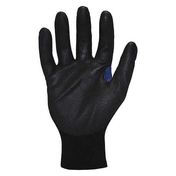Guantes recubiertos de poliuretano Ironclad Performance Wear, cobertura en la palma, color negro, tamaño mediano, par - KKC1PU-03-M.