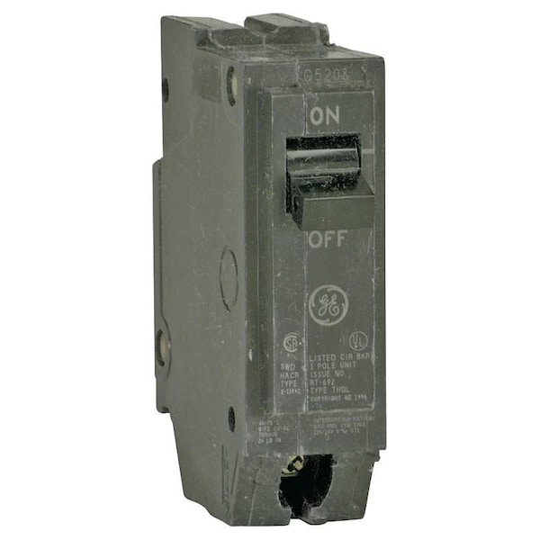 Ge Industrial Solutions Circuit Breaker, THQL Series, 40A, 1 Pole, 120/240V AC, 10kA at 120/240V AC - THQL1140