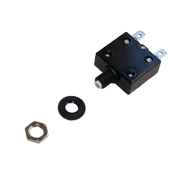 Optifuse Thermal - Push to Reset, 50VDC 250VAC 10A - CBW58-ES-10A-5X