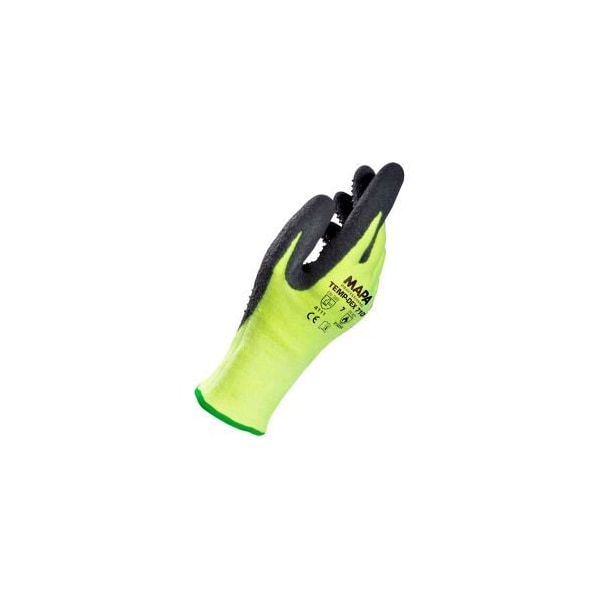Mapa Professional MAPA ® Temp-Dex 710, Guantes térmicos recubiertos de nitrilo en la palma con puntos, ligeros, 1 par, talla 11 - 710121