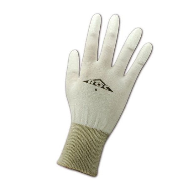 Guantes recubiertos de poliuretano en los dedos Magid ROC PU58, paquete de 12 - PU58-8