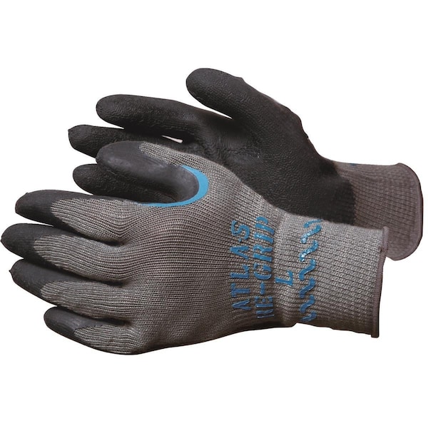 Showa Showa Atlas 330 Guantes con Recubrimiento de Látex con Agarre - 330L-09