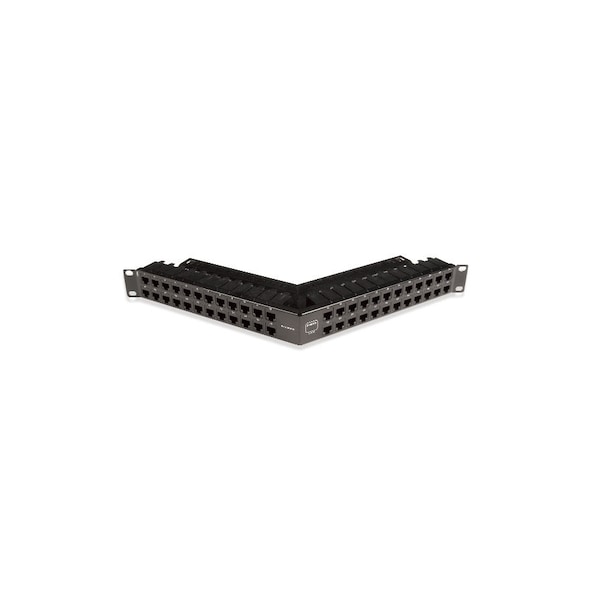 Siemon 48-PORT PANEL 110-MOD 8W8P UTP, T568A/B CAT6A Z-MAX SERIES - Z6A-PNL-U48K